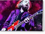 Tom Petty Birthday Card tom Petty Painting Digital Art by Scott Wallace