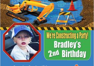 Tonka Truck Birthday Invitations Personalized Photo Invitations Cmartistry tonka Trucks