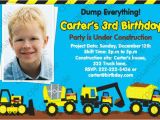 Tonka Truck Birthday Invitations tonka Truck Invitation for Construction by Creativepartypixels