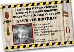 Tool Birthday Party Invitations Items Similar to tool Time Birthday Party Invitation