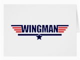 Top Gun Birthday Card Wingman top Gun Greeting Card Zazzle