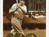 Topps Babe Ruth 100th Birthday Card 1995 topps 3 Babe Ruth 100th B Day Baseball Card for