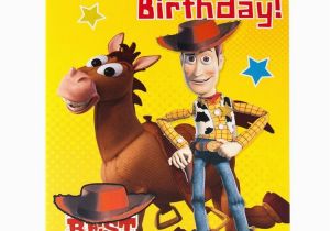 Toy Story Birthday Cards Disney toy Story Bullseye Woody Best In the West Happy