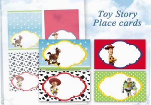 Toy Story Birthday Cards Items Similar to toy Story Place Cards Food Tents Table