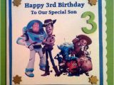 Toy Story Birthday Cards Personalised toy Story Birthday Card by Onebeaudesigns On Etsy