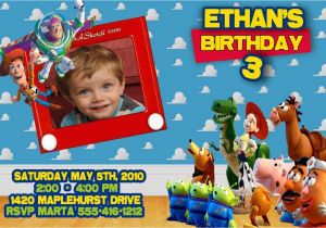 Toy Story Birthday Cards toy Story Birthday Party Invitations Dolanpedia