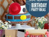 Toy Story Decorations for Birthday Party A toy Story Inspired Joint Birthday Party Spaceships and