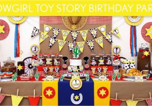Toy Story Decorations for Birthday Party Cowgirl toy Story Birthday Party Ideas Cowgirl toy
