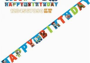 Toy Story Happy Birthday Banner Disney toy Story Jumbo Banner Kit W Custom Age Happy