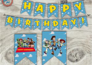 Toy Story Happy Birthday Banner toy Story Banners Happy Birthday Banners toy Story