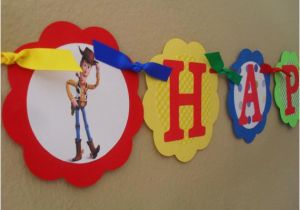 Toy Story Happy Birthday Banner toy Story Happy Birthday Banner