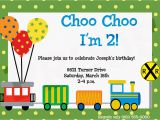 Train Birthday Card Printable 9 Train Birthday Invitations for Kid Free Printable