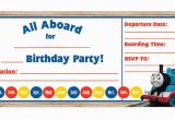 Train Birthday Card Printable 9 Train Birthday Invitations for Kid Free Printable