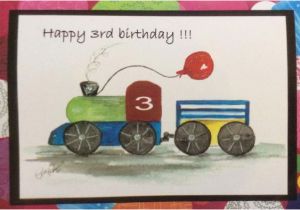 Train Birthday Card Printable Birthday Card Choo Choo Train Watercolor Card Print Item