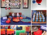 Train themed Birthday Party Decorations A Wide Line Diy Train themed Birthday Party