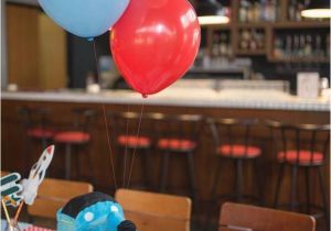 Train themed Birthday Party Decorations Kara 39 S Party Ideas Thomas the Train themed Birthday Party