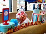 Train themed Birthday Party Decorations Kara 39 S Party Ideas Train Boy themed Birthday Party