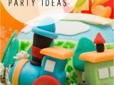 Train themed Birthday Party Decorations Train themed Birthday Party Ideas