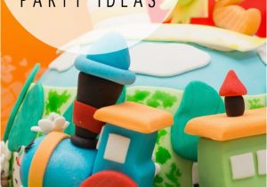 Train themed Birthday Party Decorations Train themed Birthday Party Ideas