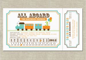 Train Ticket Birthday Invitation Template Kara 39 S Party Ideas Invitation Celebration Target Amazon