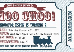 Train Ticket Birthday Invitation Template Train Ticket Birthday Invitation Template Best Party Ideas