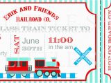 Train Ticket Birthday Invitation Template Train Ticket Birthday Invitation Template Best Party Ideas