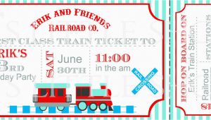 Train Ticket Birthday Invitation Template Train Ticket Birthday Invitation Template Best Party Ideas