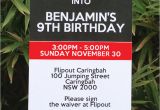 Trampoline Birthday Party Invitations Free Trampoline Birthday Party Invitations Printable Templates