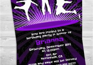 Trampoline Birthday Party Invitations Free Trampoline Printable Birthday Party Invitation