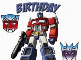 Transformers Birthday Cards Kids Greeting Cards