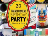 Transformers Birthday Decorations 20 Transformers Birthday Party Ideas We Love Spaceships
