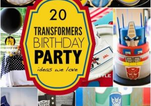 Transformers Birthday Decorations 20 Transformers Birthday Party Ideas We Love Spaceships