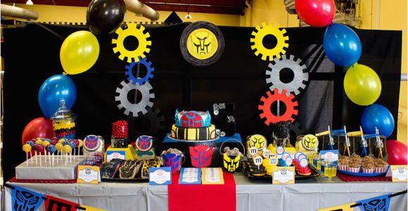 Transformers Birthday Decorations Kara 39 S Party Ideas Transformers Birthday Party Kara 39 S