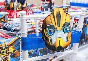 Transformers Birthday Decorations Transformers Chair Deco Diy Table Decorating Ideas