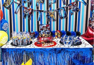 Transformers Birthday Decorations Transformers Favors Table Idea Decorating Ideas