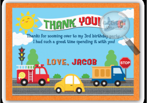 Transportation Birthday Party Invitations Planes Cars Firetruck Transportation Invitations Di 383