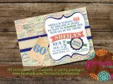 Travel themed Birthday Cards Travel theme Milestone Birthday Invitation 30th 40th