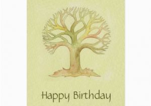 Tree Of Life Birthday Card Colorful Tree Of Life Birthday Card Zazzle