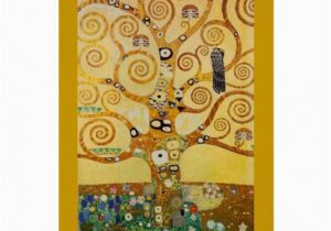 Tree Of Life Birthday Card Tree Of Life by Klimt Greeting Card Zazzle