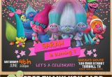 Trolls Birthday Invitations Walmart Etsy Product Troll Party Ideas Pinterest