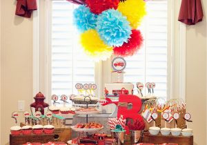 Truck Decorations for Birthday Party A Vintage Firetruck Birthday Party anders Ruff Custom