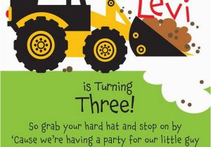 Truck themed Birthday Invitations 40 Construction themed Birthday Party Ideas Hative