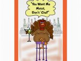 Turkish Birthday Card Funny Thanksgiving Card Moist Turkey Card Zazzle