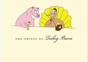 Turkish Birthday Card Turkey Bacon Funny Birthday Card by She 39 S so by Shessocreative