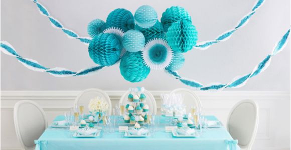 Turquoise Birthday Decorations Celebrate In Style with Martha Celebrations Pizzazzerie