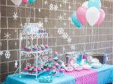 Turquoise Birthday Decorations Quot Swimsuits and Snowballs Quot ashley 39 S 4th Birthday Party