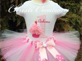 Tutu Outfits for Birthday Girl Baby Girl 1st Birthday Tutu Outfit Cupcake Pink Tutu