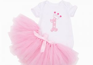 Tutu Outfits for Birthday Girl Baby Girls 39 Pink 1st Birthday Tutu Outfit Set Dresses Ebay
