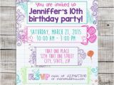 Tween Birthday Invitations Printable Free Teen Tween Doodle Printable Invitation Sleepover Invite