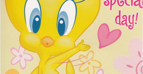 Tweety Birthday Card Hallmark Interactive Birthday Card Girl Tweety Bird